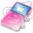 iPod视频粉红色的苹果 ipod video pink apple